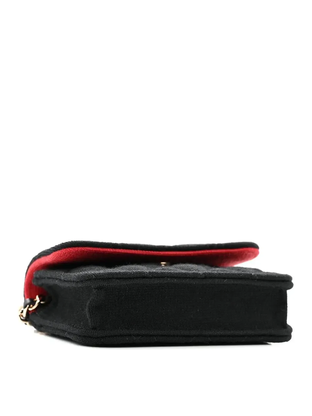 Chanel Jersey Quilted Micro Mini Flap #250315C18B - Picture 4 of 10